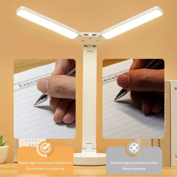 my-11134207-7r990-ly4mslls2akob0 Double Head Lighting LED Rechargeable Desk Lamp
