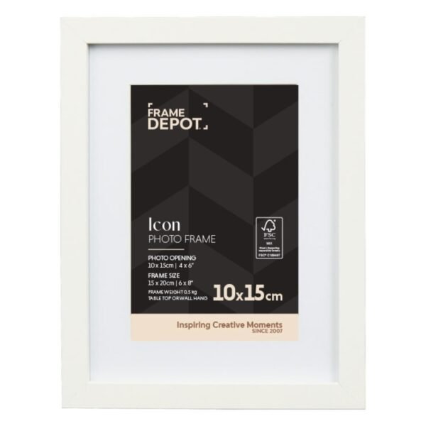 Frame Depot Icon Frame White