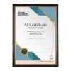 Frame Depot A4 Certificate Frame Black A4