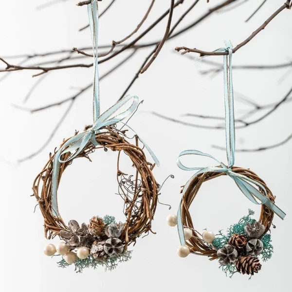Mano Plus ALICIA Christmas Wreath Door Hanging Christmas Decoration Home Living